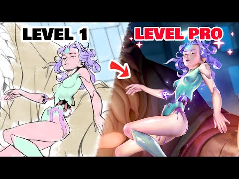 Thumbnail for ???? HOW TO COLOR YOUR DRAWINGS LIKE A PRO (In any software)