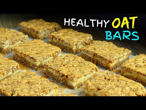 Healthy Apple Peanut Butter Oatmeal Bars