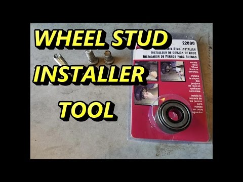 Wheel Stud Installer Tool
