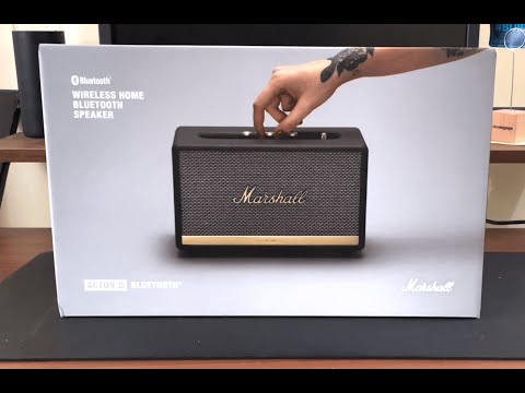 Marshall Acton II Bluetooth Speaker Unboxing 2022