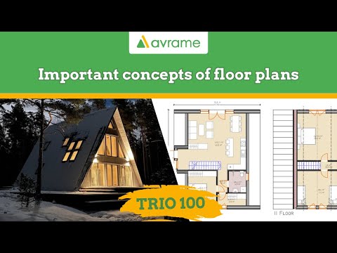Thumbnail for A-frame Floor Plans | Avrame Kit Homes