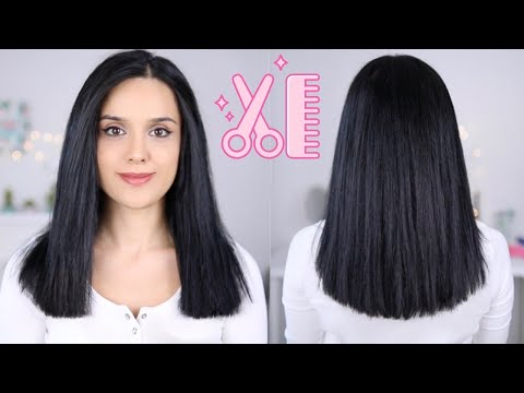 Thumbnail for EVDE DÜZ SAÇ KESİMİ (ÇOK KOLAY!!) - 2 FARKLI YÖNTEM