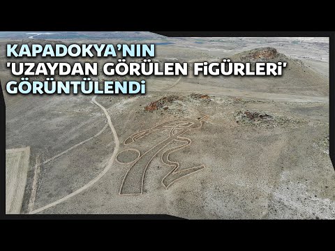Kapadokya’nın &apos;Uzaydan Görülen Figürleri&apos; Görüntülendi