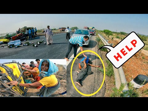 Insaan Bano ???? Madad karo - Highway Accident