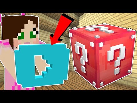 Thumbnail for Minecraft: YOUTUBE LUCKY BLOCK!!! (YOUTUBERS, PLAY BUTTON, & MORE!) Mod Showcase