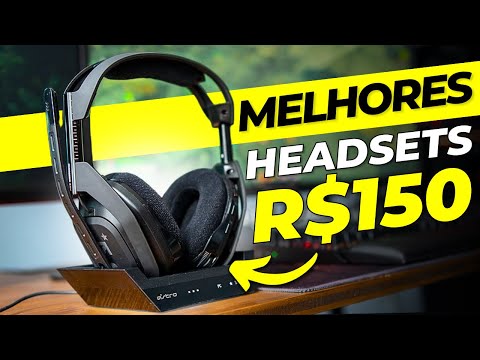 TOP 5 MELHORES Headset Gamer BOM e BARATO Custo Beneficio 2023 (Áudio e Microfone INCRIVEL)