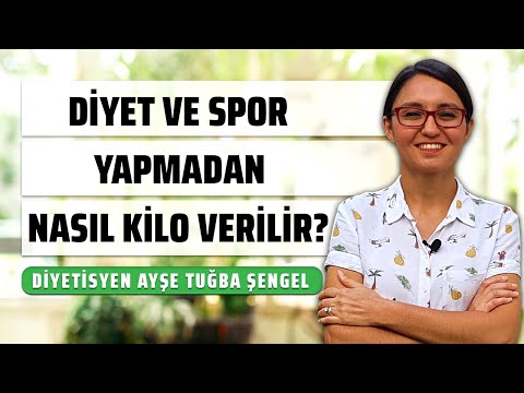 Diyet ve Spor Yapmadan Nasıl Kilo Verilir? Kalıcı Kilo Verdiren 11 Basit Alışkanlık