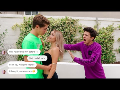 CATFISHING my Little Sister's "Boyfriend.." (YOU WONT BELIEVE THIS) | Brent Rivera