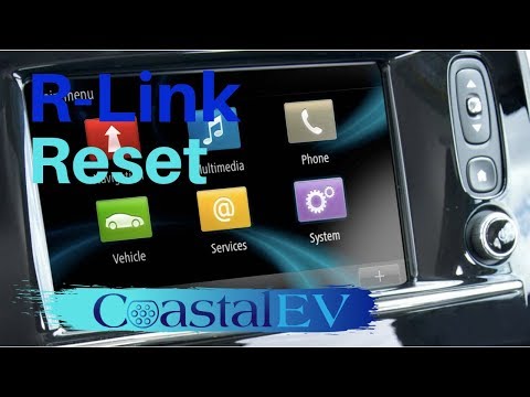 Renault - How to Reset R-Link