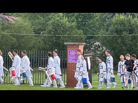 Bluecoats 2025 Opening Night Brass Lot (distracted)
