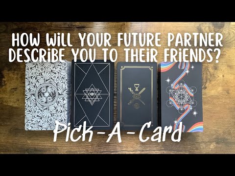 ????How will your future partner describe you to their friends?☁️????Pick-A-Card????Timeless tarot reading