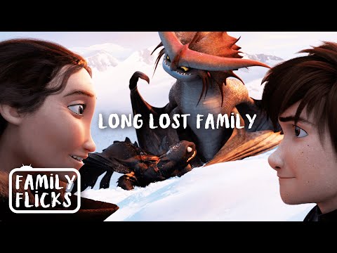 Thumbnail for Hiccup Reunites With His Long Lost Mom | How To Train Your Dragon 2 (2014) | Family Flicks