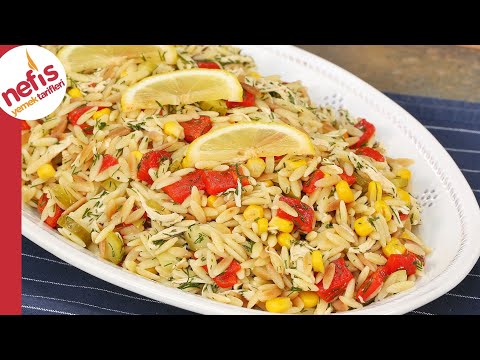 Tek Başına Bile Doyuran Efsane Salata | Tavuklu Şehriye Salatası ????