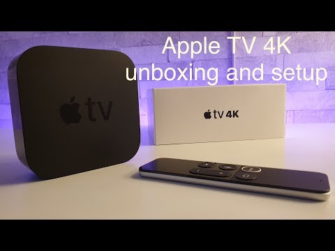 Apple TV 4K unboxing,demo and set on LG OLED