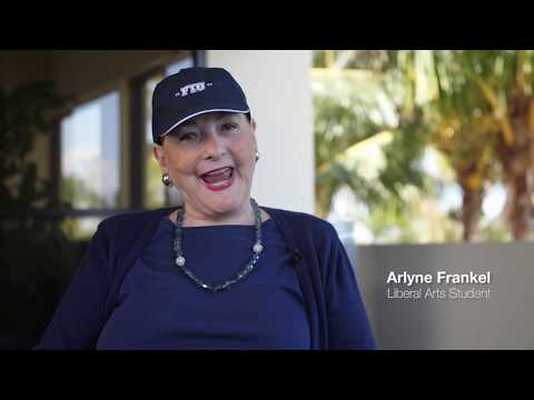Thumbnail for 81-year-old student Arlyne Frankel attends FIU.