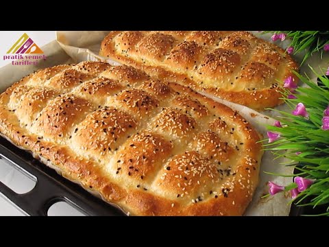 RAMAZAN PİDESİ TARİFİ ???? Yoğurmak yok ❗ Pamuk gibi ve Kabarık bu tarifi mutlaka deneyin????