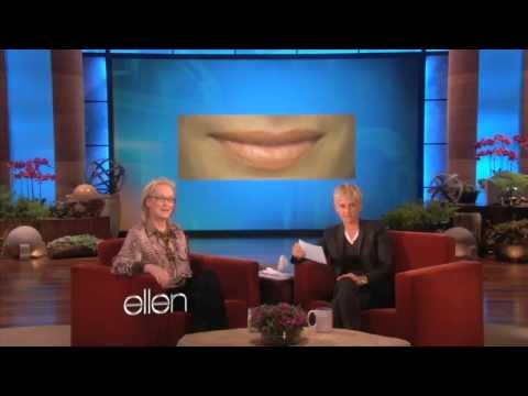 Thumbnail for Meryl Streep Kisses and Tells (The Ellen show)