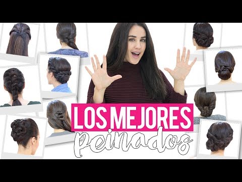 Los 10 mejores peinados y recogidos fáciles, rápidos y bonitos para fiestas | Recopilación