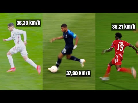 ????LOS 10 FUTBOLISTAS más RÁPIDOS del MUNDO en 2023???? | Te SORPRENDERAS con el NÚMERO 1