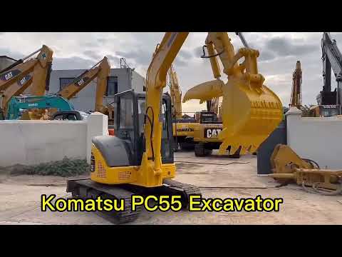 Used Mini Excavator Komatsu Pc55mr Small