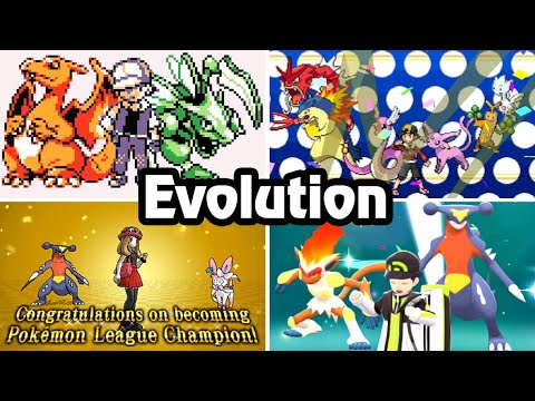Pokémon Game : Evolution of the Hall of Fame (1996 - 2021)