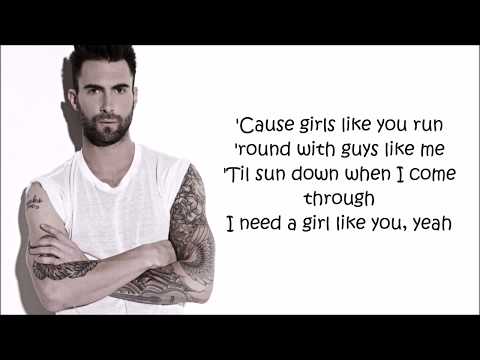 Maroon 5   Girls Like You [LYRICS] [Solo Version]