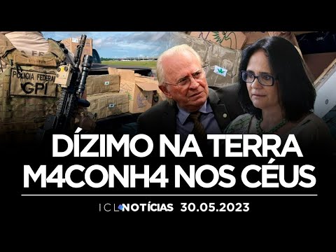 30/05 - TIO DE DAMARES ALVES, PASTOR, É DONO DE AVIÃO PEGO CHEIO DE DROGAS - ICL NOTICIAS