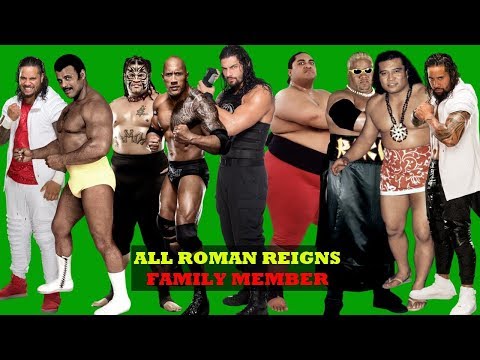 Top 15 Best ROMAN REINGS FAMILY WRESTLERS - WWE Anoa'i Family