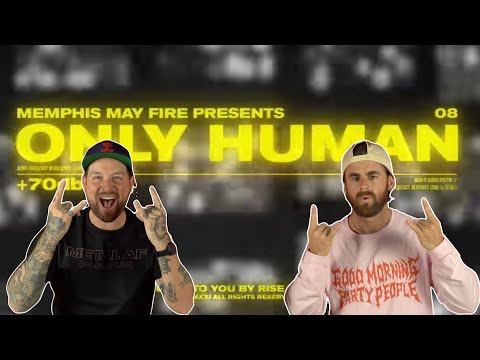 MEMPHIS MAY FIRE “Only Human” ft AJ Channer of FIRE FROM THE GODS | Aussie Metal Heads Reaction