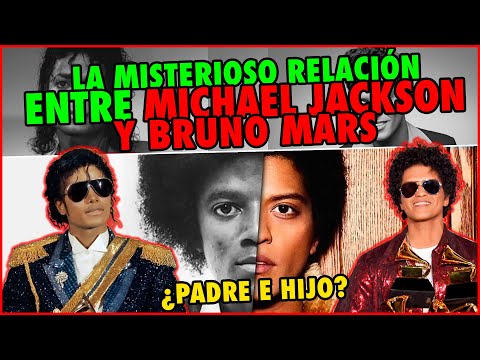La misterioso relación entre Michael Jackson y Bruno Mars.