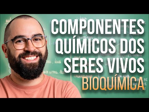 Componentes químicos dos seres vivos - Aula 01 - Módulo 1 - Bioquímica - Prof. Guilherme