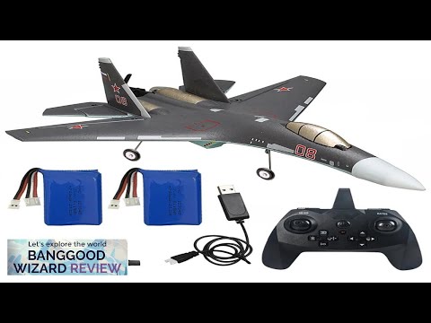 Upgraded QF009 SU-35 Fighter Brushless Version 375mm Wingspan 2.4GHz 4CH 3D/6D Switchable Review
