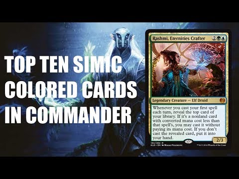 Thumbnail for Top Ten MTG: Best Simic Cards in Commander