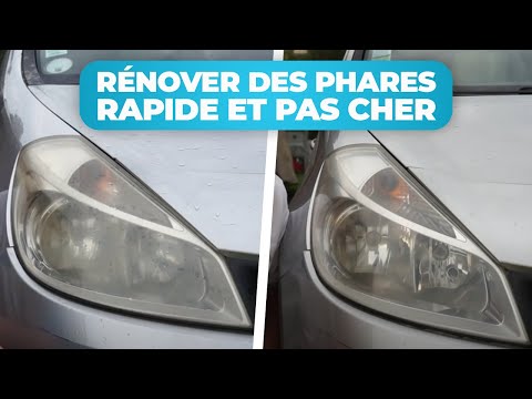 rénovation des phares rapide et pas cher