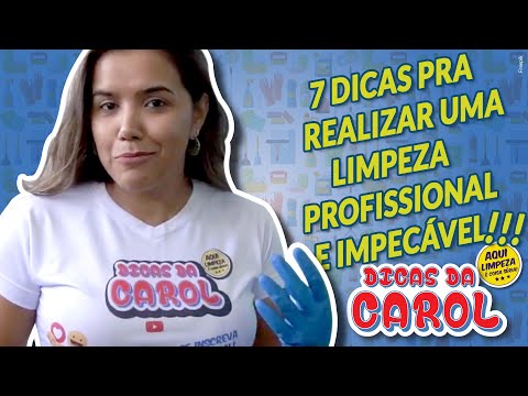 Thumbnail for 7 dicas pra realizar uma limpeza profissional e impecável! ✨