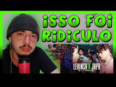 (RIDICULO O QUE FIZERAM!!) LEVINSK X JAPA | PRIMEIRA FASE | 313ª Batalha da Aldeia | REACT BAUEB