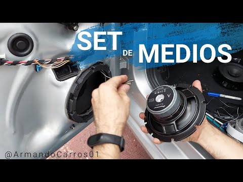 Como mejorar el sonido sin amplificador, instalación set de medios Pioneer 6.5" | Armando Carros