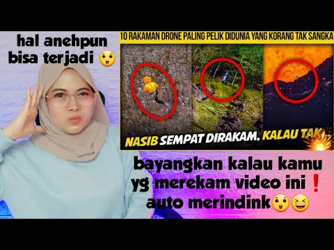 10 RAKAMAN DRONE YANG PALING PELIK DAN MENAKUTKAN | KALIAN HARUS LIHAT INI GUYS❗
