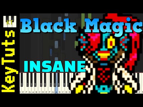 Black Magic [SharaX] - Insane Mode [Piano Tutorial] (Synthesia)