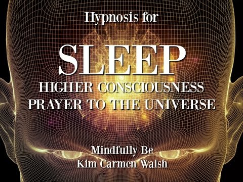 ????ॐPrayer to the universe  |  Hypnosis to access higher consciousness before sleep ~ Female voice