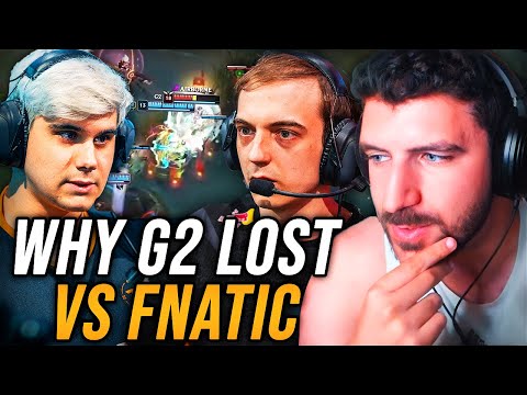 Thumbnail for THE REASONS WHY G2 LOST TO FNATIC FOR THE FIRST TIME IN 3 YEARS - G2 vs FNC Review | YamatoCannon