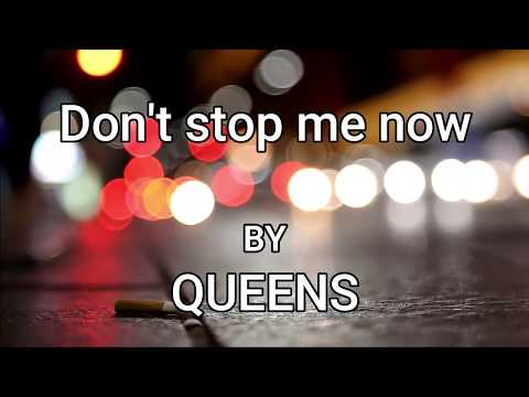 Don't stop me now - QUEEN (with Lyrics)