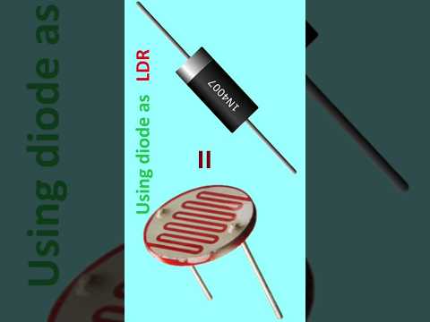 Thumbnail for Use a Diode as a Light Sensor #zaferyildiz #shots #short  #electronics #ldr #diode #sensor #circuit