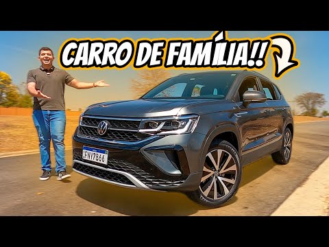 Thumbnail for Volkswagen Taos Highline 2022: chegou pra bater Corolla Cross e Compass mas o plástico não ajuda!