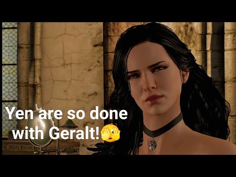 The Witcher 3 - "Yen gets angry and teleports Geralt away" ????