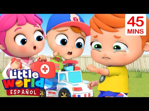 ¡Vamos a jugar a la ambulancia! | Canciones Infantiles para Aprender | Little World en Español