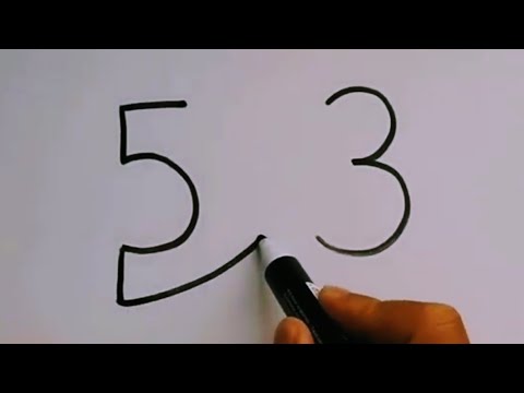 Thumbnail for Balık çizimi / Kolay çizimler #rakamlardançizimler /Hayvanları koruma günü / Kolay hayvan çizimleri