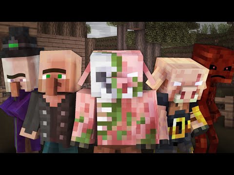Thumbnail for Piglin Life - FULL Animation | Minecraft Animation