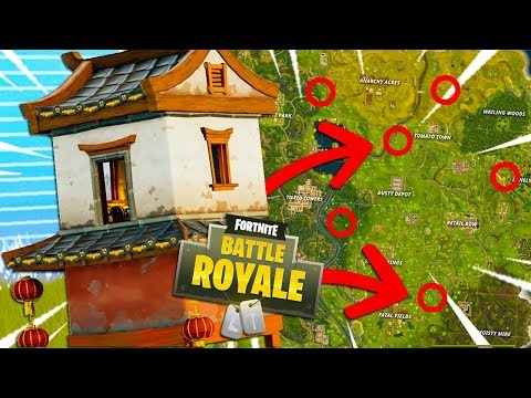 Thumbnail for 7 NOUVEAUX LIEUX SECRETS sur Fortnite Battle Royale !!