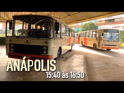 Rodoviária de Anápolis - Movimentação da Tarde de 15:40 às 16:50